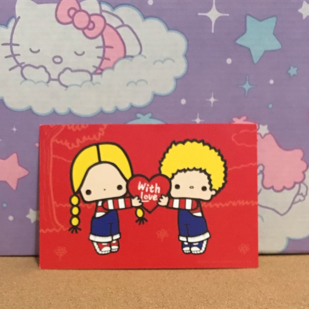 Patty and Jimmy postcard